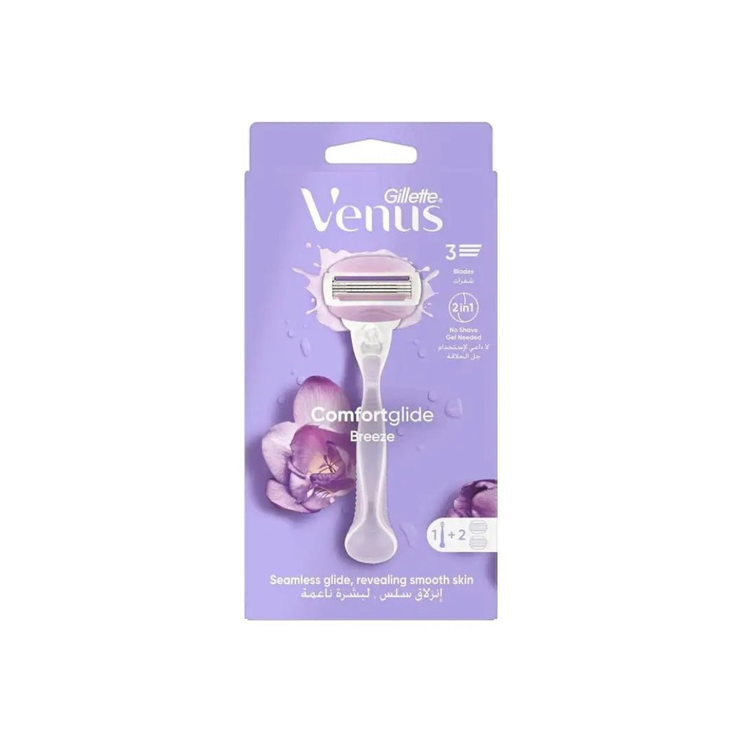 Gillette Venus Comfort Glide Breeze Razor 2s 34919