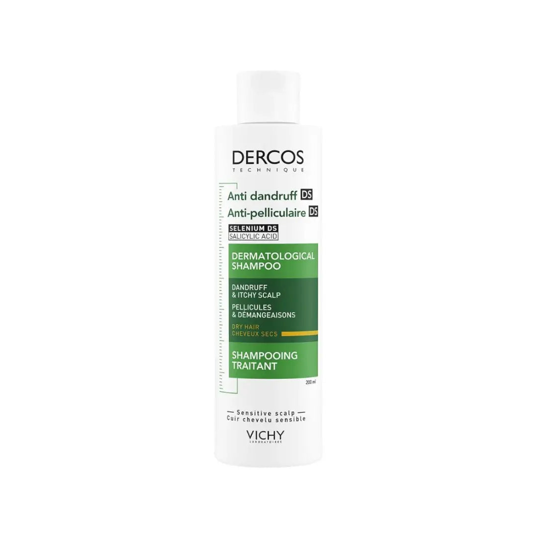 Vichy Dercos Anti Dandruff Dry Hair Shampoo 200ml