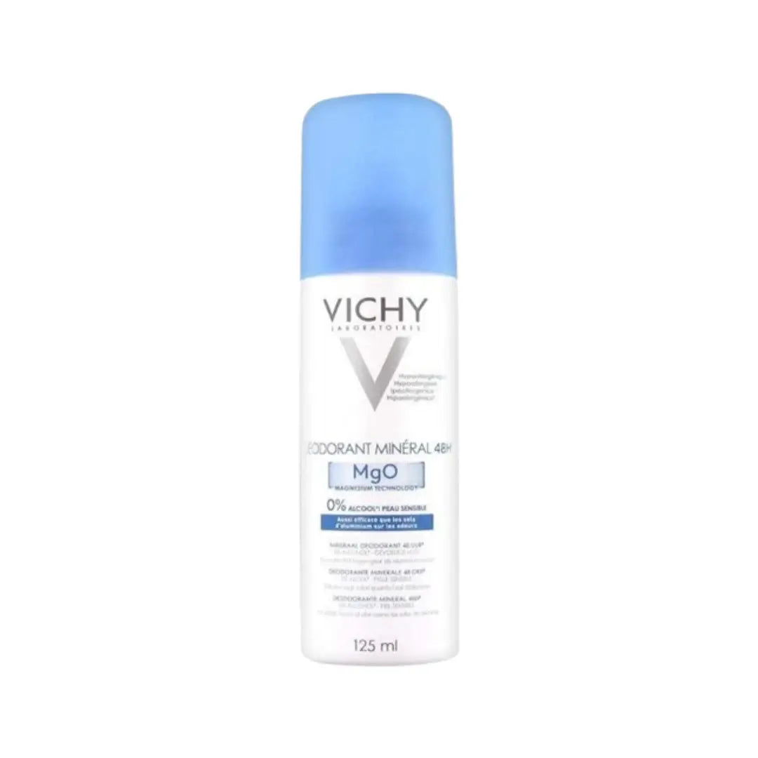 Vichy Mineral 48H Refreshing Deodorant Spray 125ml long-lasting fresh deodorant