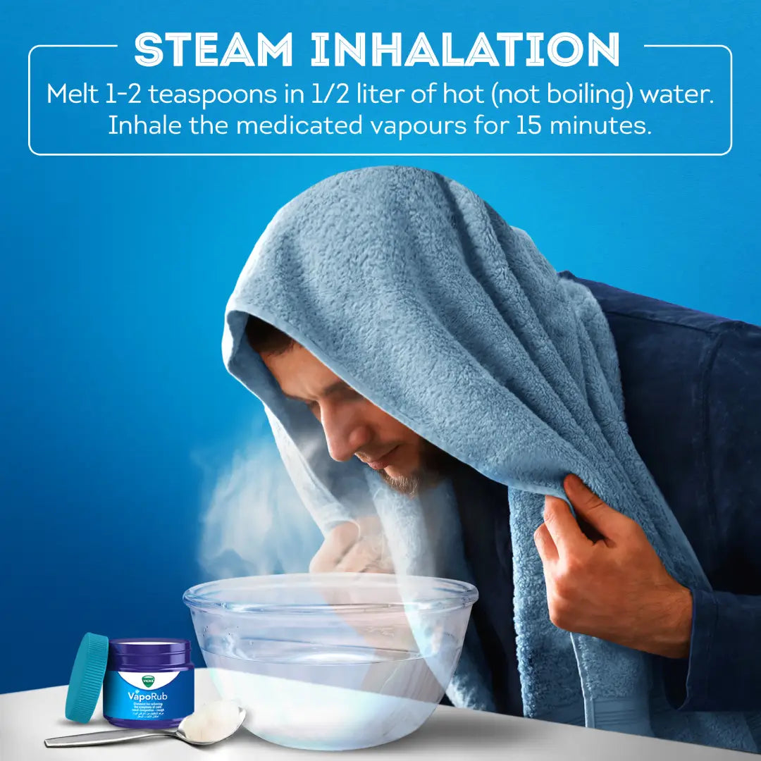 Vicks VapoRub 100g chest rub for cold and congestion relief