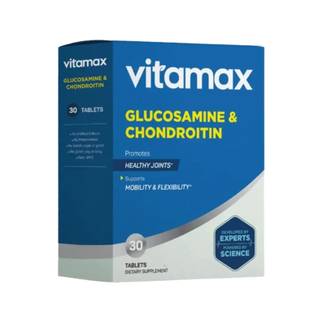 Vitamax Glucosamine & Chondroitin Tablets 30s – Joint Support Supplement for Mobility & Flexibility