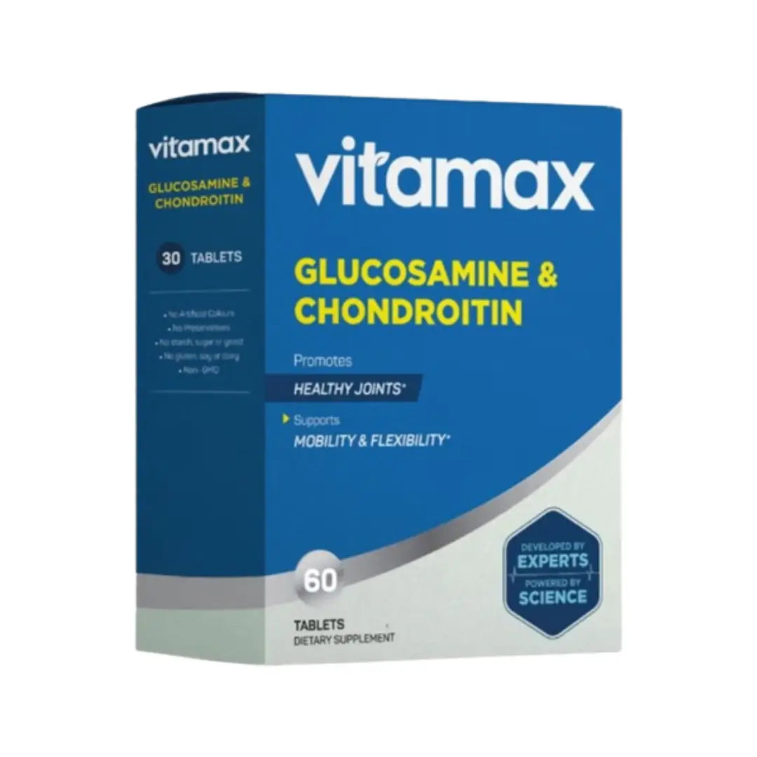 Vitamax Glucosamine & Chondroitin Tablets 60s – Joint Support Supplement for Mobility & Flexibility