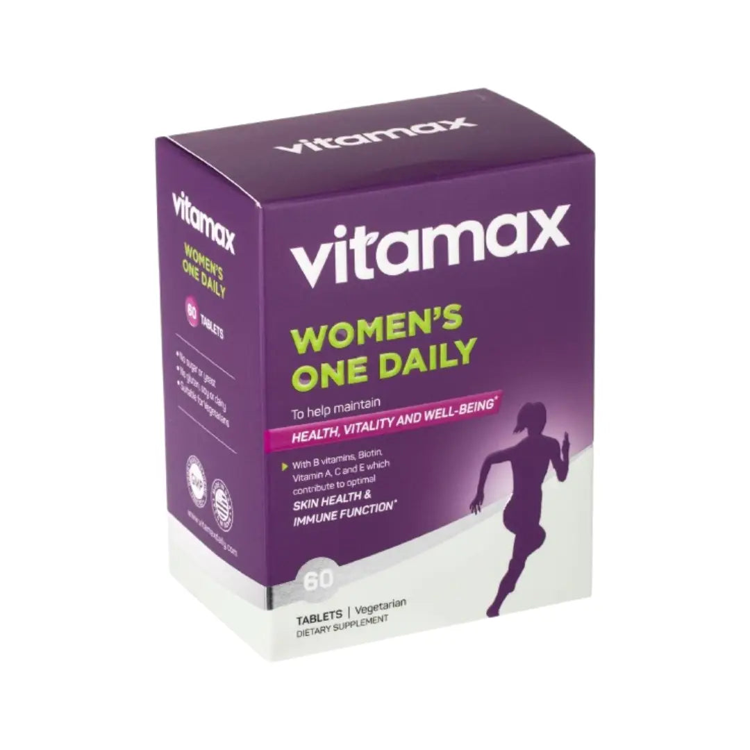 Vitamax Women’s One Daily Tablets 60s – Multivitamin & Mineral Supplement for Daily Wellness Support