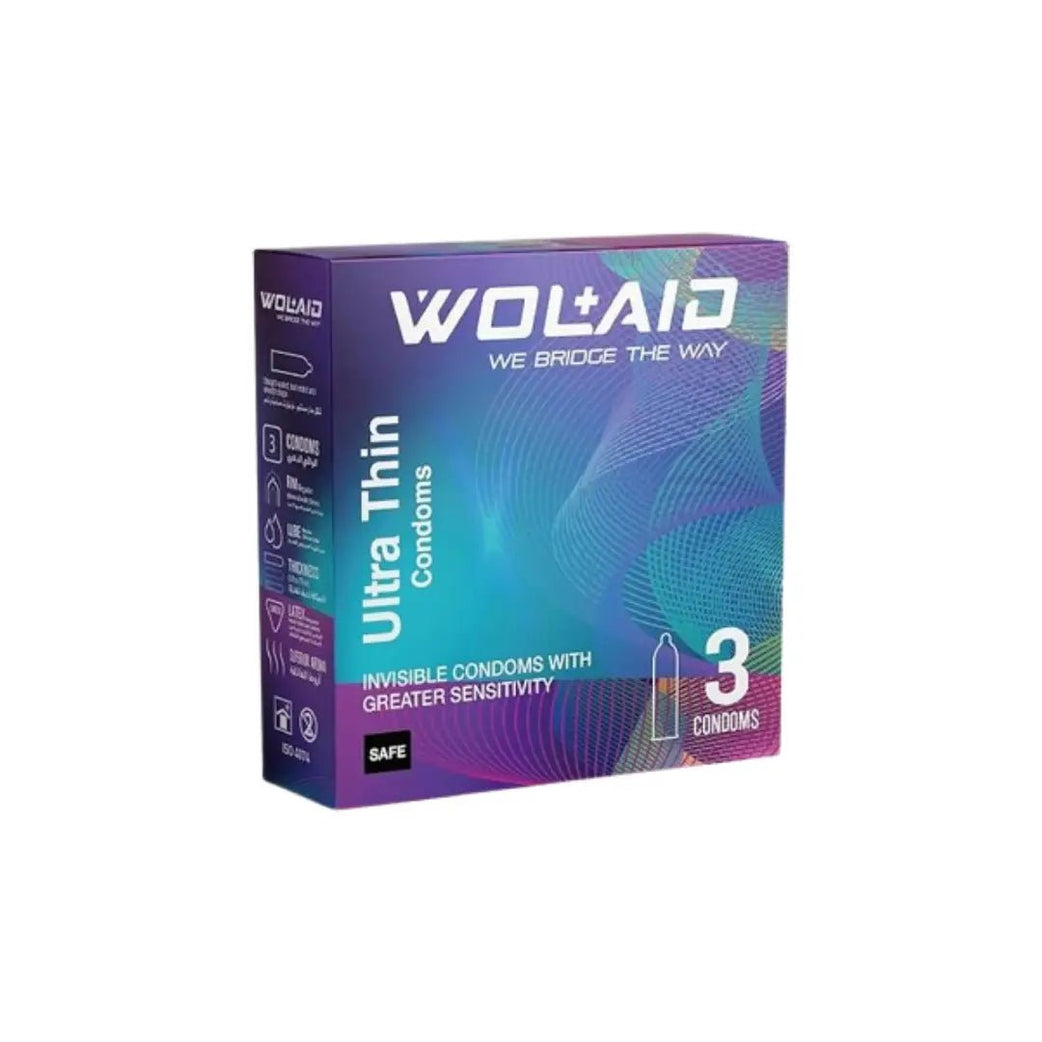 واقي ذكري رفيع للغاية من WOLAID