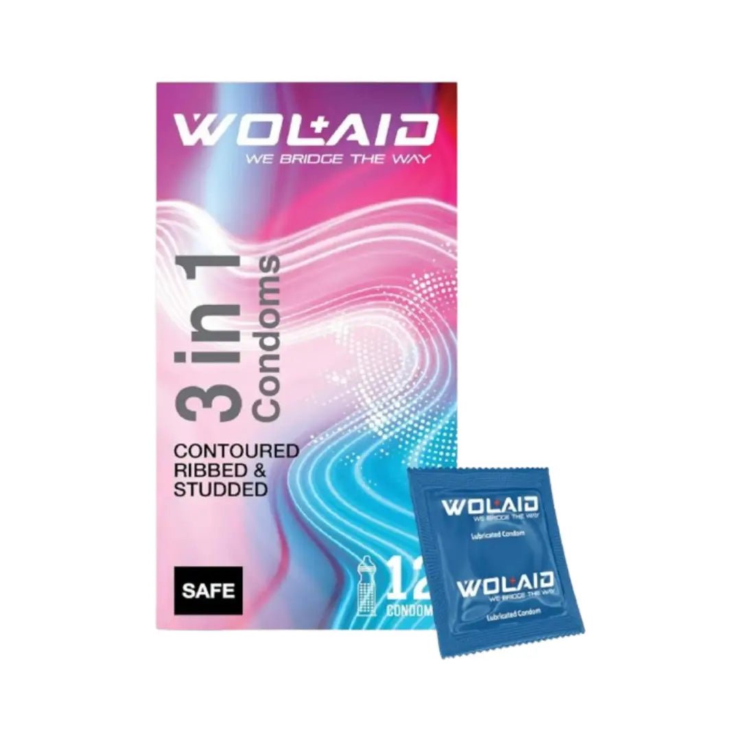WOLAID Safe 3in1 Condom