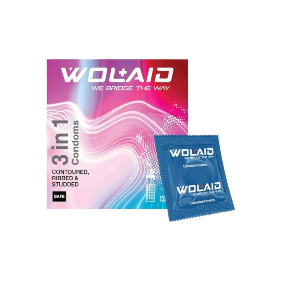 WOLAID Safe 3in1 Condom