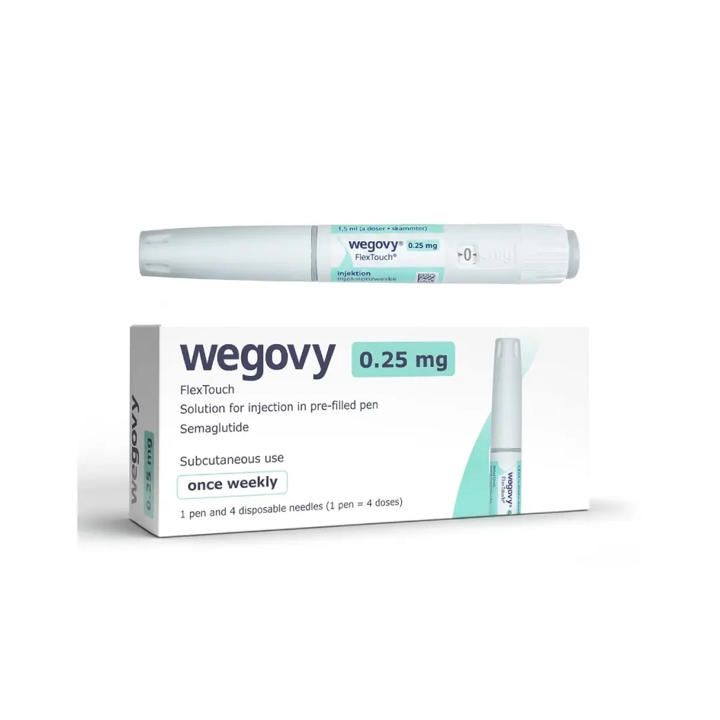 Wegovy 0.25mg FlexTouch Injection Pen + 4 Needles