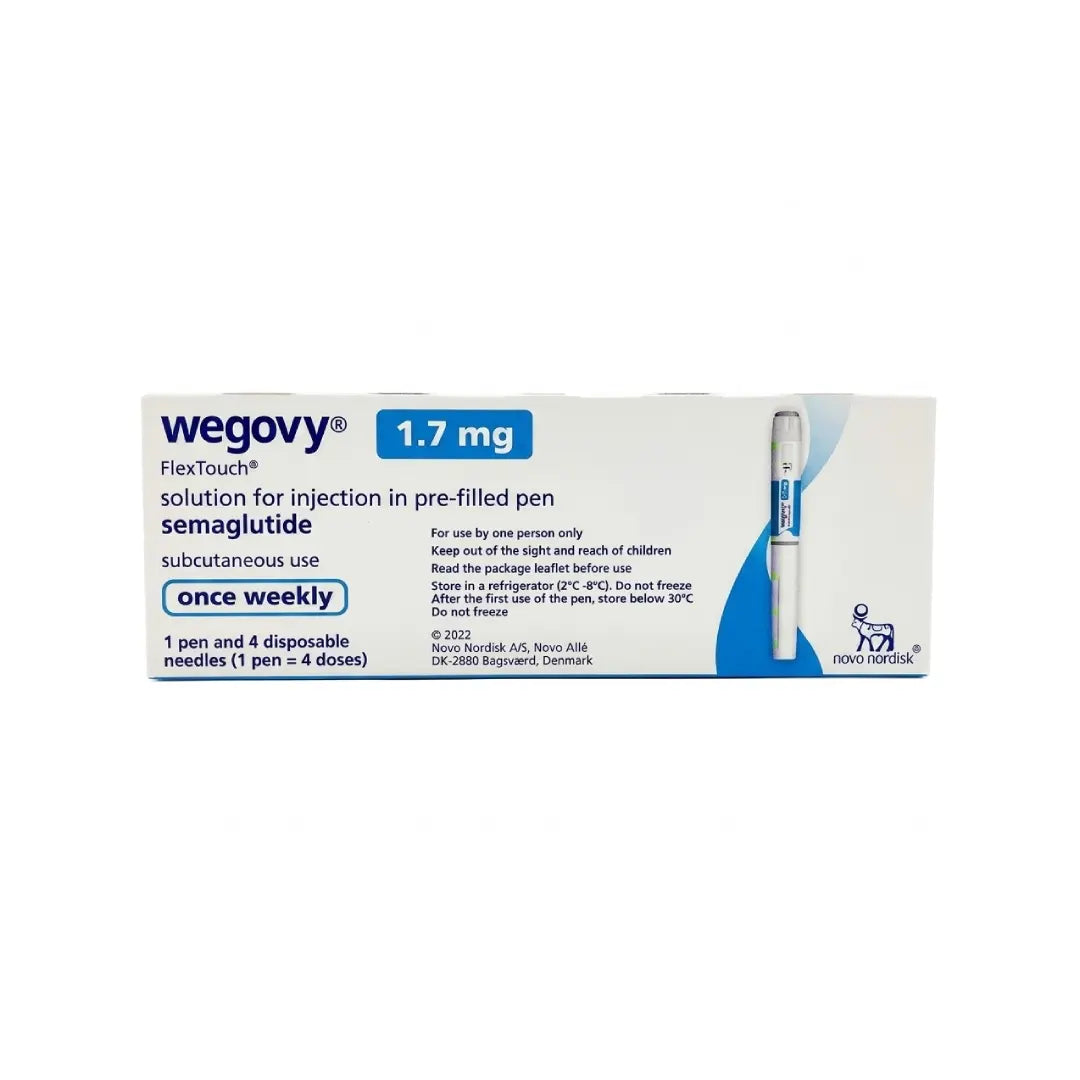 Wegovy 1.7mg FlexTouch Injection Pen + 4 Needles