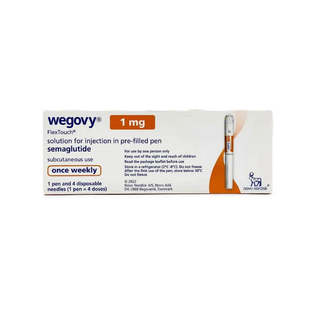 Wegovy 1mg FlexTouch Injection Pen + 4 Needles
