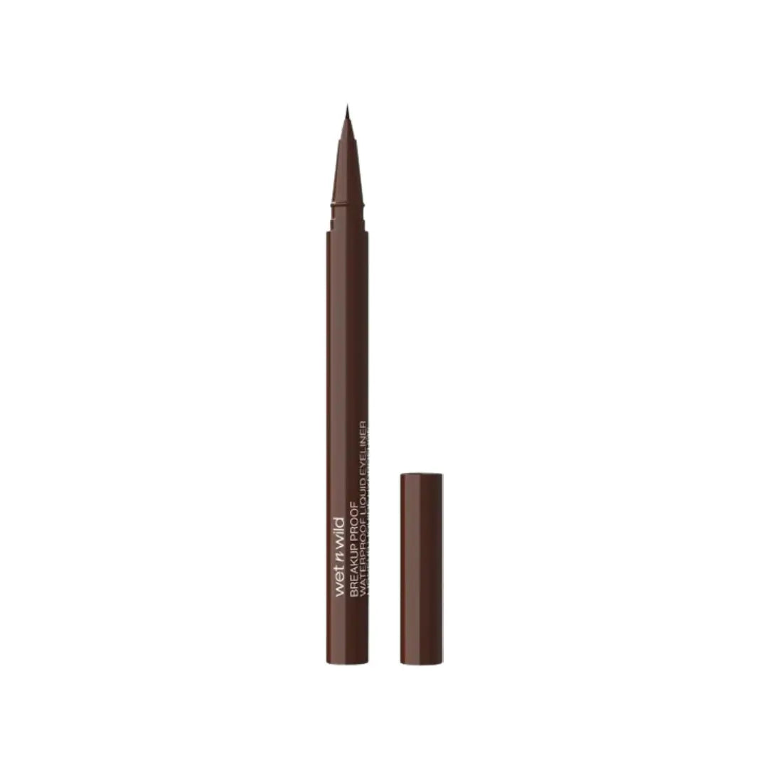 Wet N Wild Breakup Proof Liquid Eyeliner Brown 63905