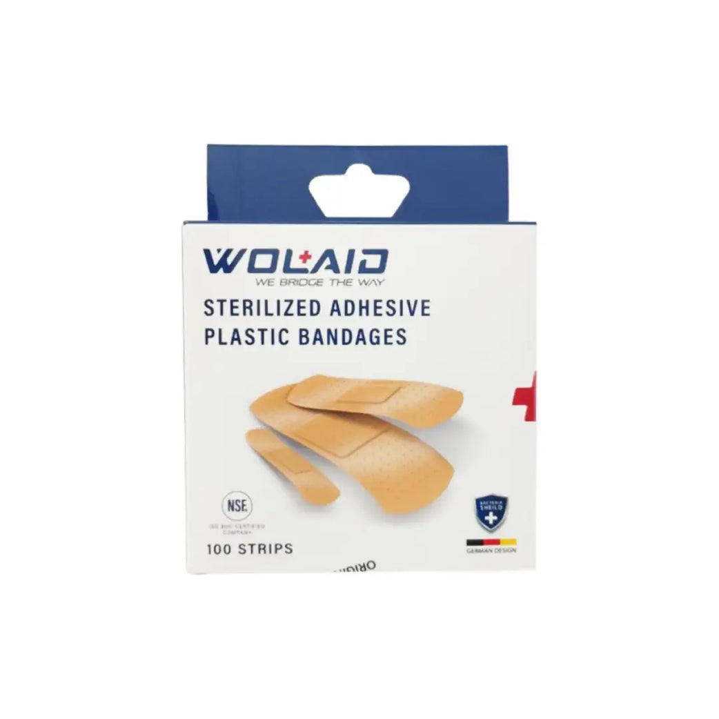 Wolaid Sterilized Adhesive Plastic Bandage 19.75mm