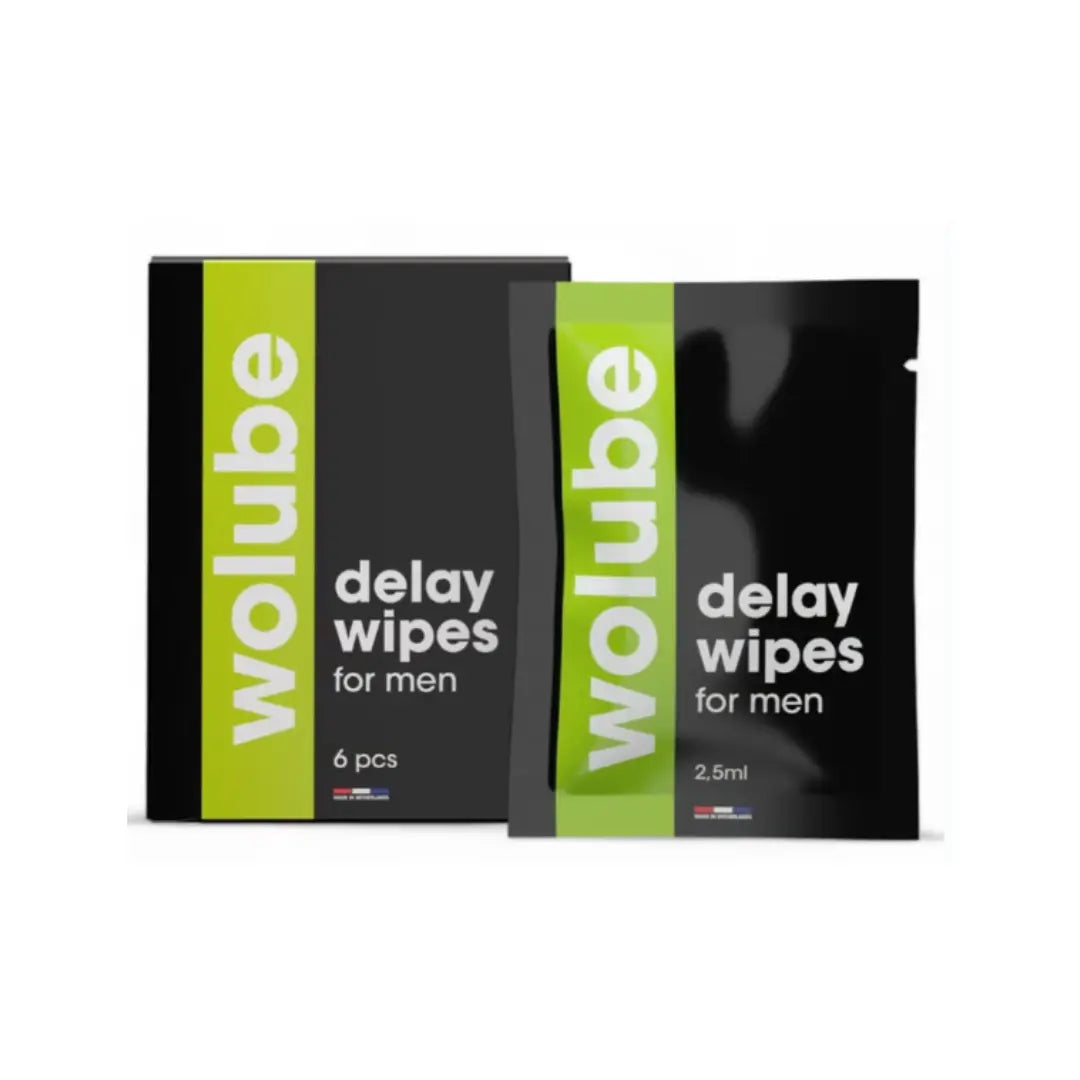 Wolube Delay Wipes for Men 6s – Personal Care Wipes for Men