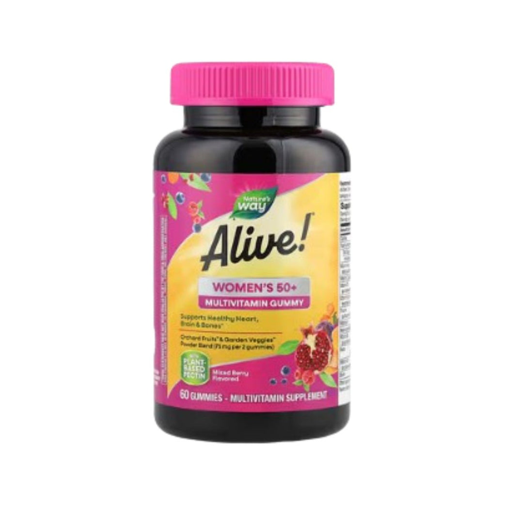 Nature's Way Alive Women's 50+ Multivitamin Gummy 60's
