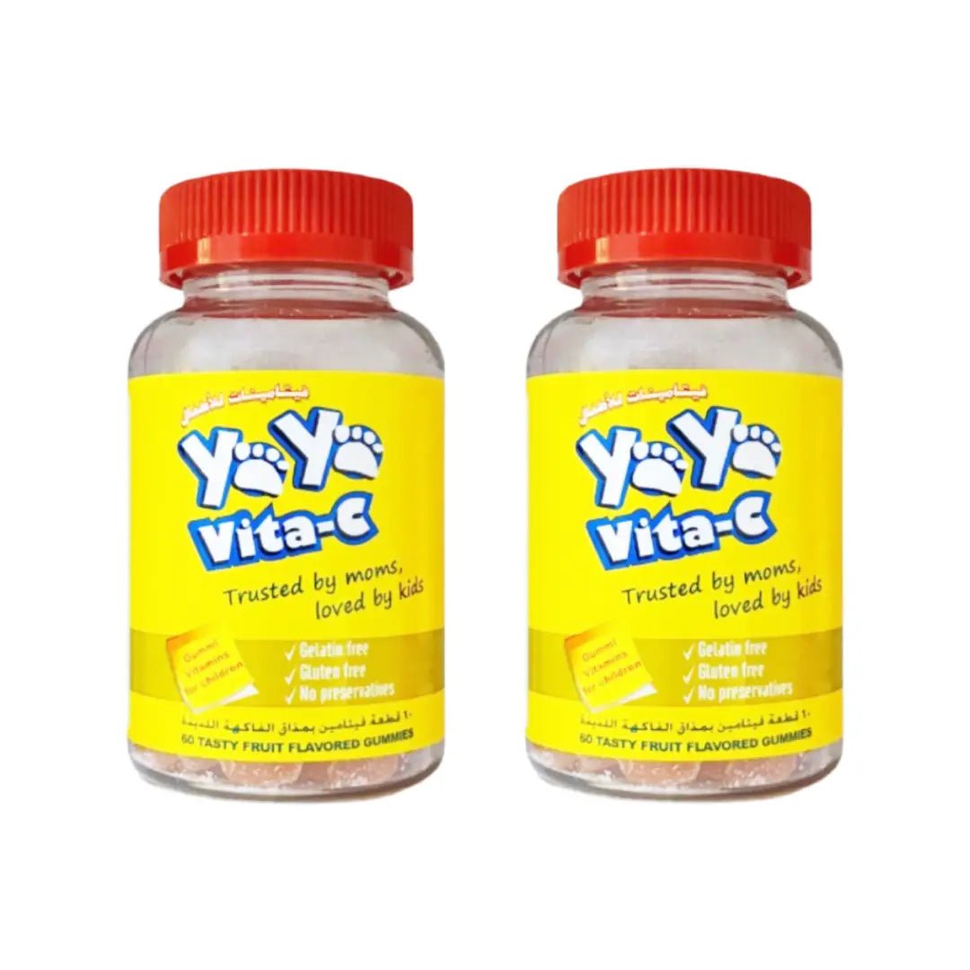 YAYA Vitamin C Fruit Flavored Gummies 60s chewable vitamin C supplement for immunity and overall health