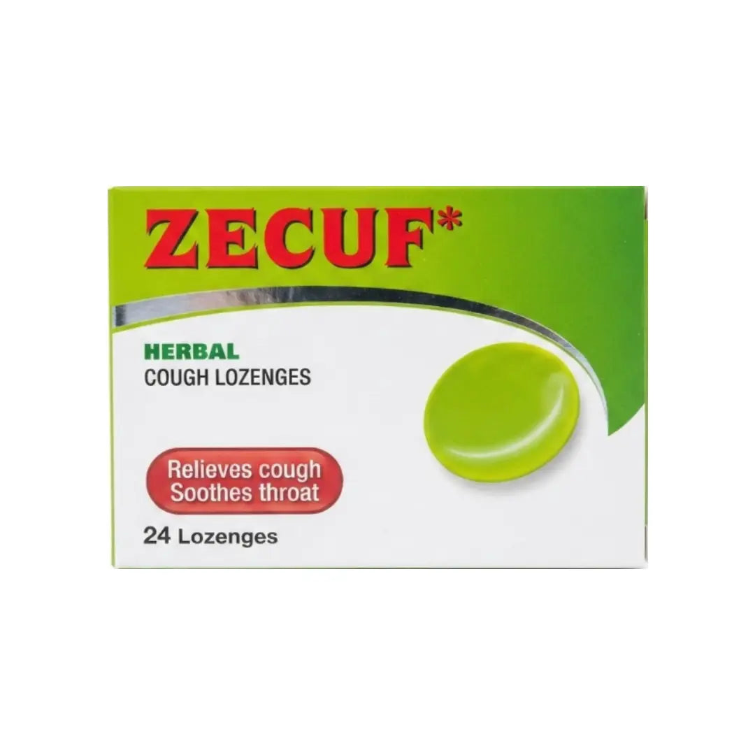 Zecuf Herbal Cough Lozenges 24s – Herbal Lozenges for Everyday Throat Comfort