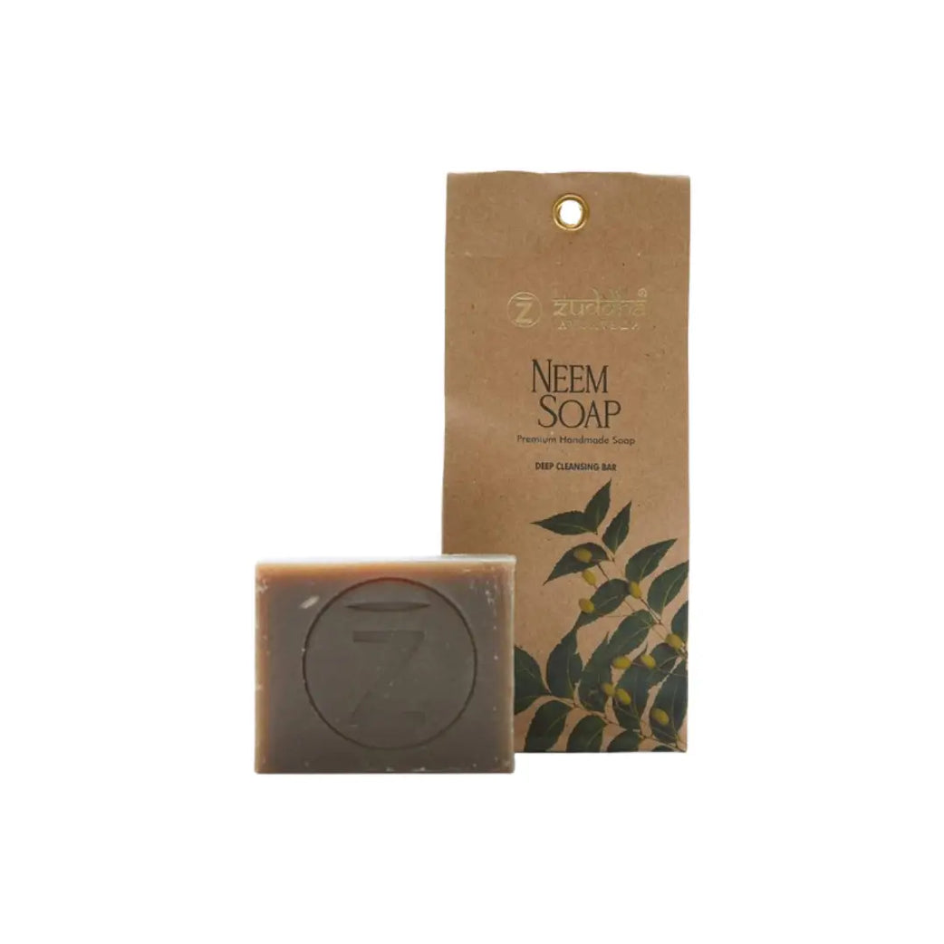 Zuddha Neem Soap 100g bar soap packaging
