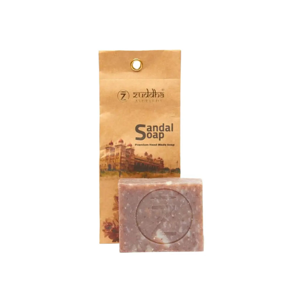 Zuddha Sandal Soap 100g bar soap packaging