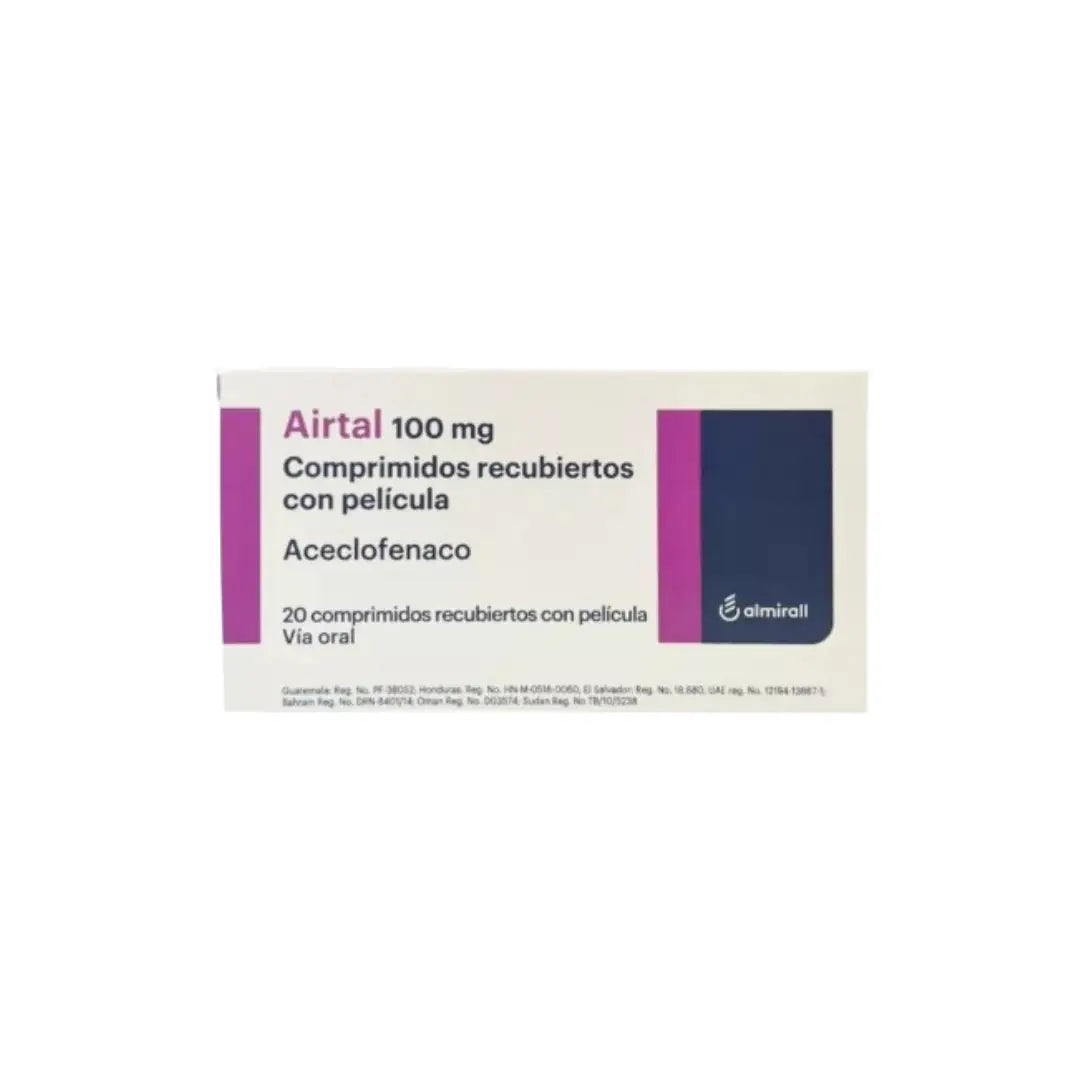 Airtal 100MG Film Coated Tab 20s