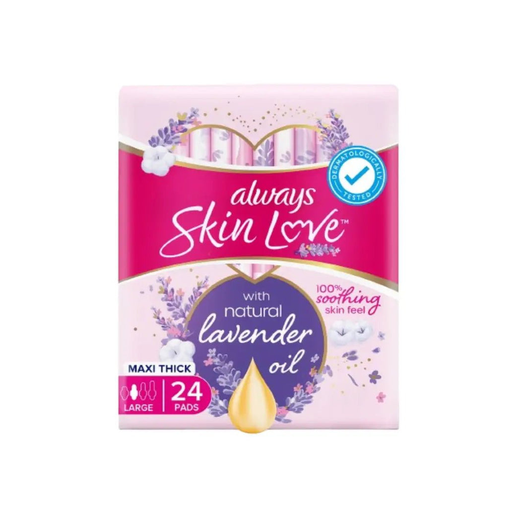 Always Skin Love Maxi Thick Pad Large 24S