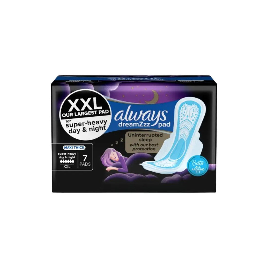 Always Dreamz Maxi Thick Heavy Night Pad Wings XXL 7S