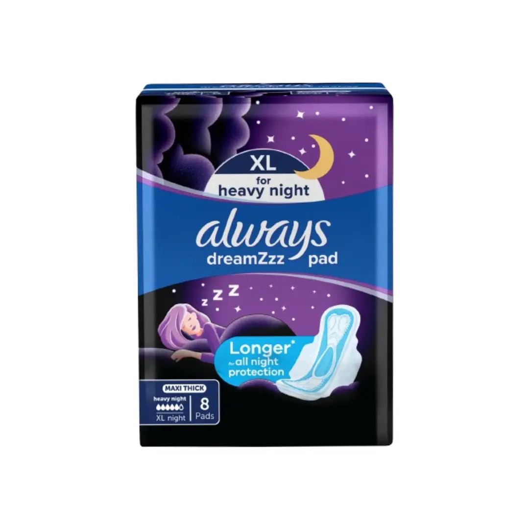 Always Dreamz Maxi Thick Heavy Night Pad Wings XL 8S