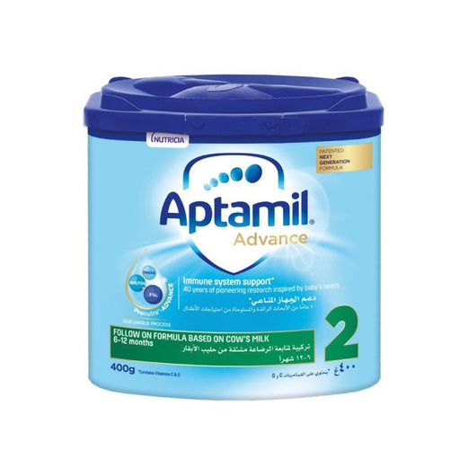 Aptamil Advance 2 Next Generation Infant Formula Milk, 400g