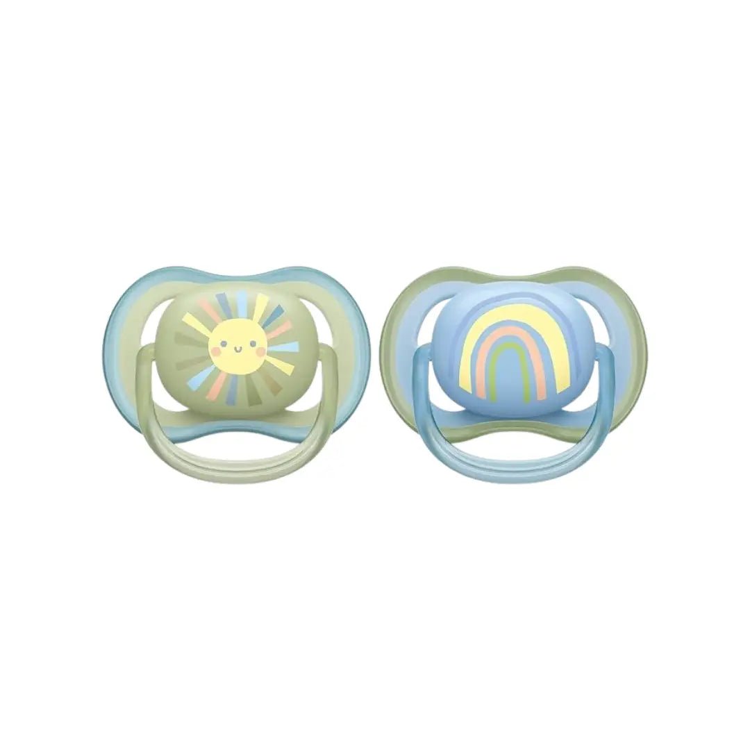Philips Avent Ultra Air Pacifier  0-6M Boy 2s SCF085/58