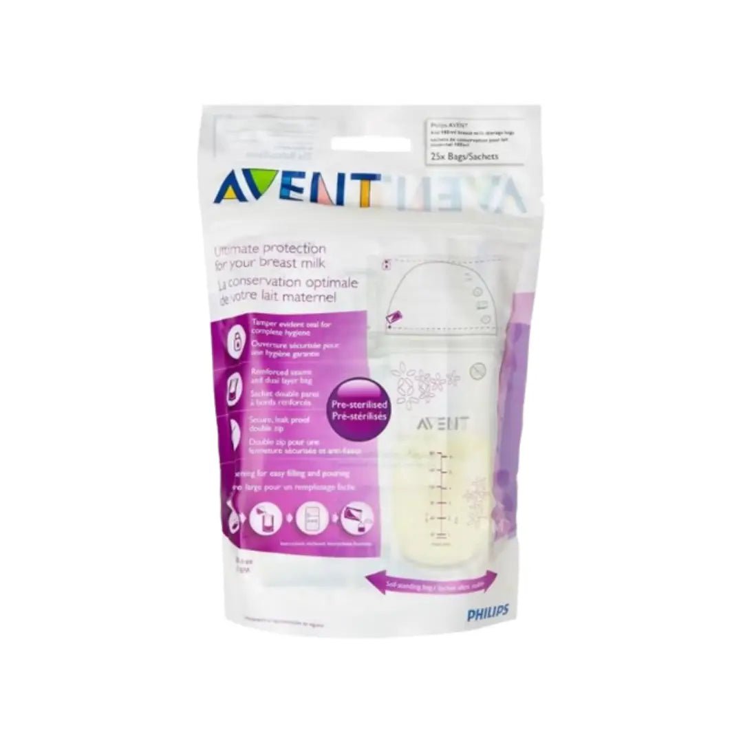 Philips Avent Breast Milk Storage Bag 180ML 25s SCF603/25