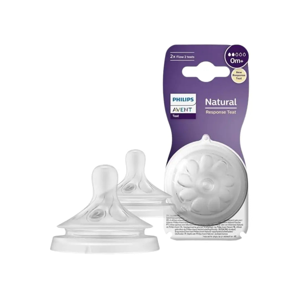 Philips Avent Natural  Feeding Teats 0M+ SCY962/02