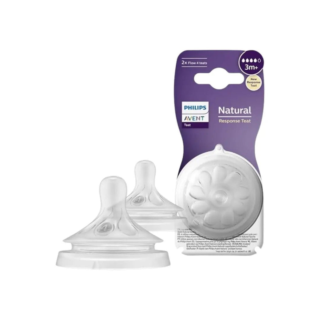 Philips Avent Natural Feeding Teats 3M+ SCF964/02