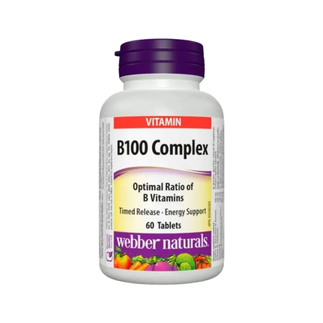Webber Naturals B100 Complex Tab 60s