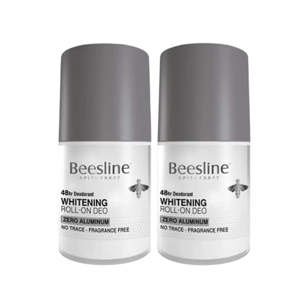 Beesline Whitening Zero Aluminum Fragrance Free 48H Deo Roll On 50ML 1+1