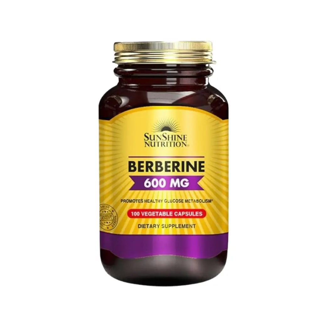 Sunshine Nutrition Berberine 600MG CAP 100s
