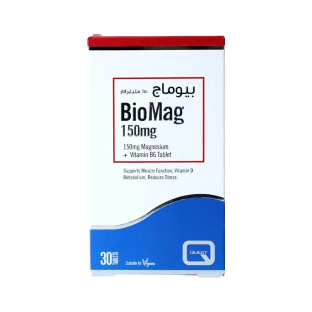 Quest Biomag 150MG TAB 30s