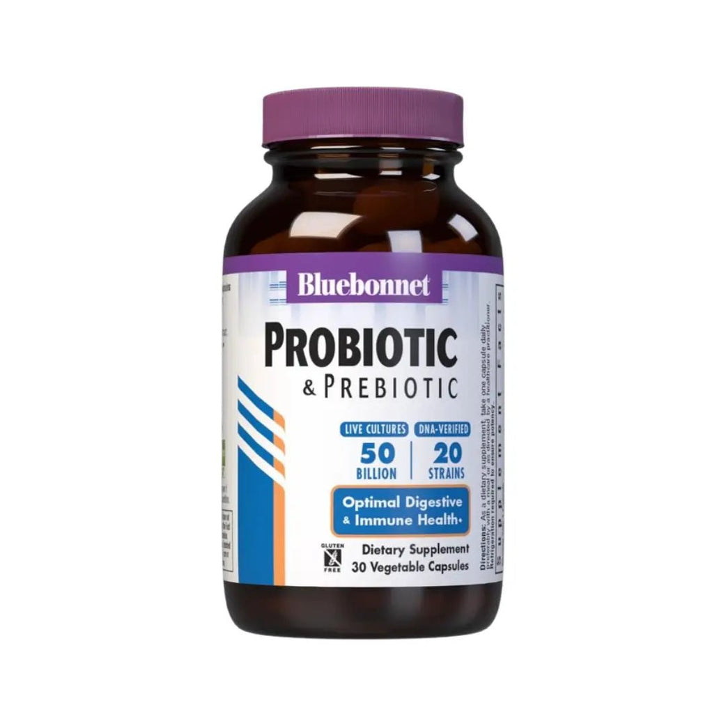 BlueBonnet Probiotic & Prebiotic 50Billion Cap 30s