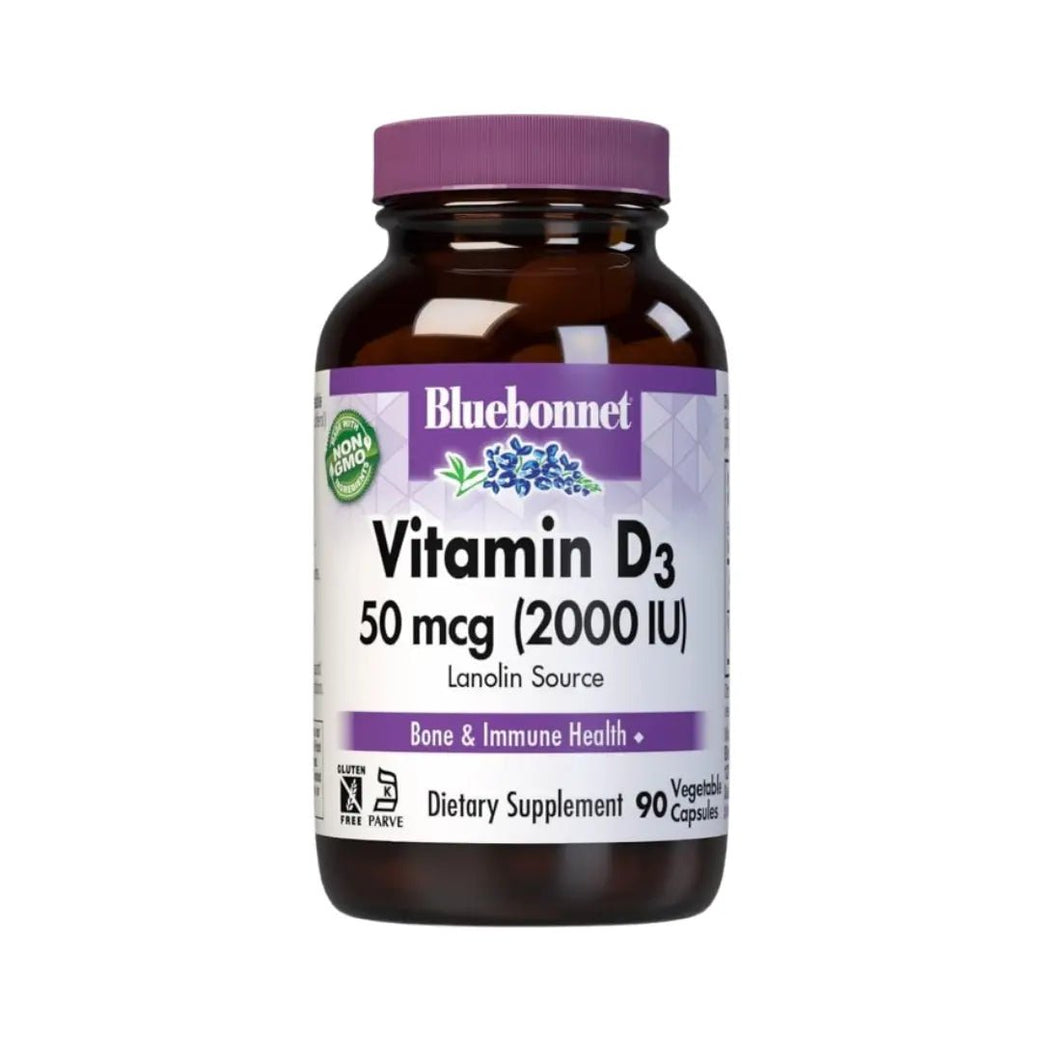 BlueBonnet  Vitamin D3 2000IU 50MCG CAP 90s