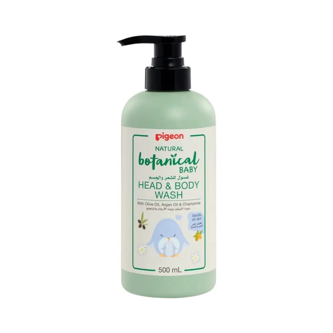 Pigeon Natural Botanical Baby Head & Body Wash 500ML