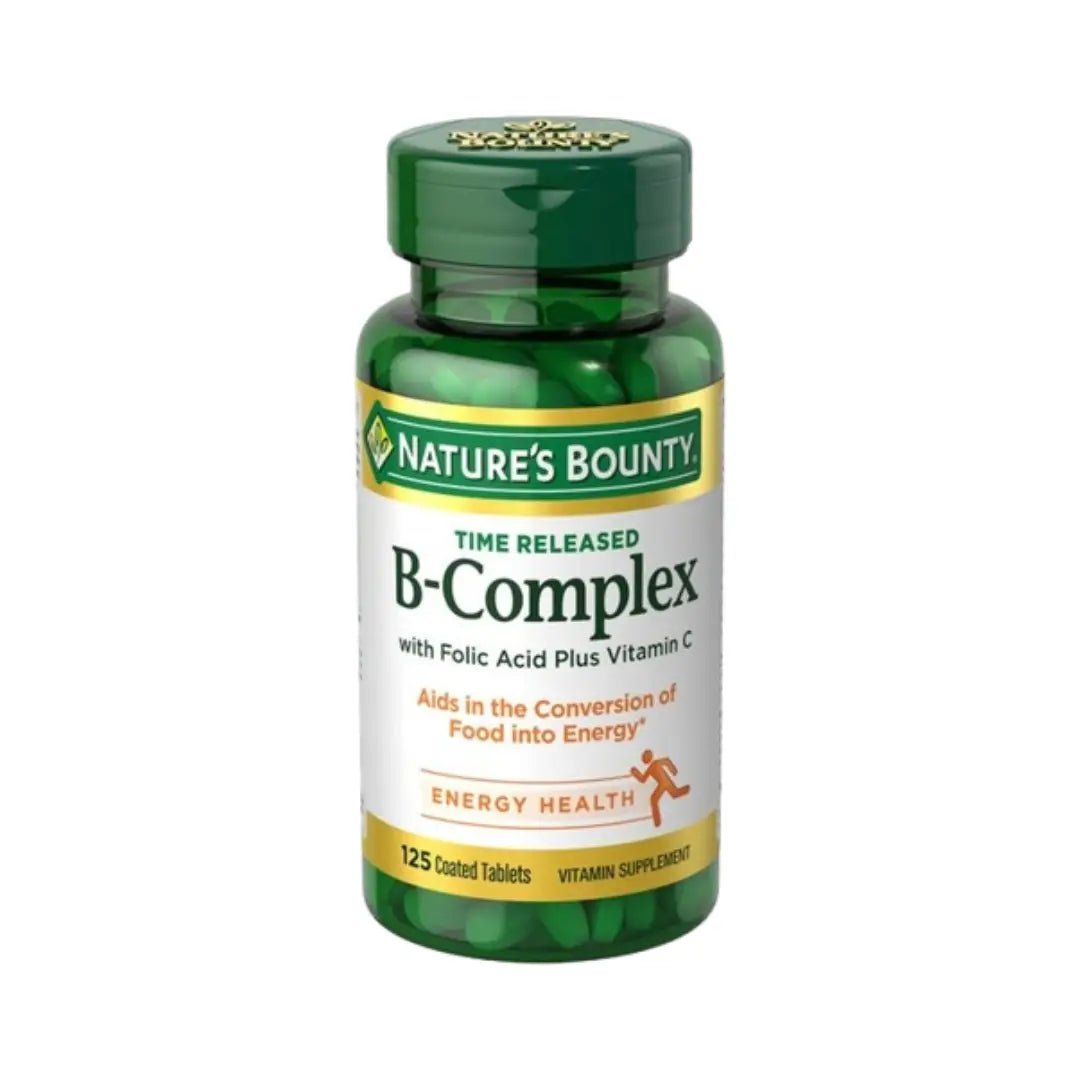Nature's Bounty Time Released B-Complex TAB 125s