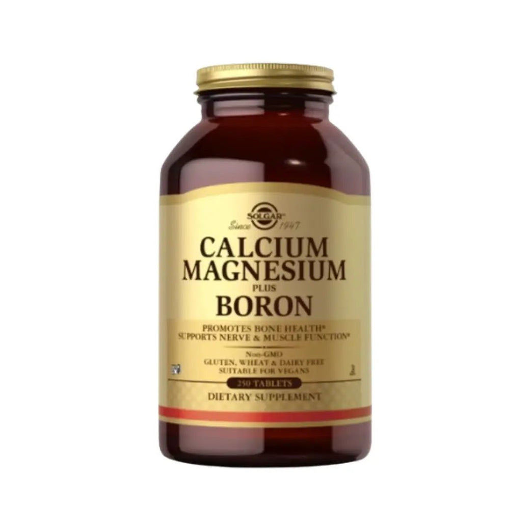 Solgar Calcium Magnesium Plus Boron Tab 250s