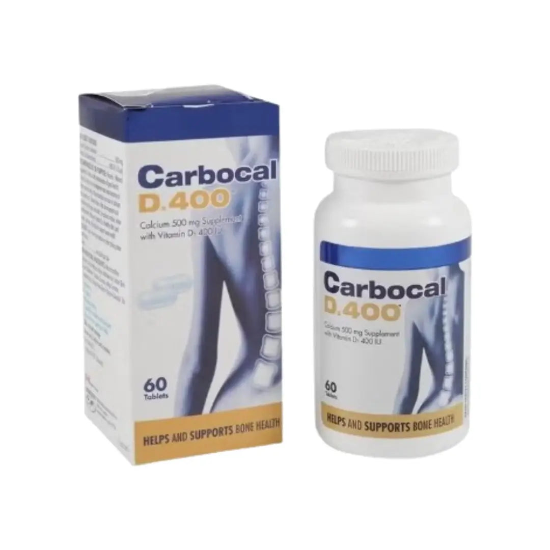 Carbocal D3 400IU Tab 60s