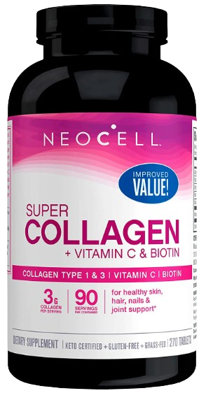 NEOCELL SUPER COLLAGEN+VITAMIN C & BIOTIN TAB 270 tabs