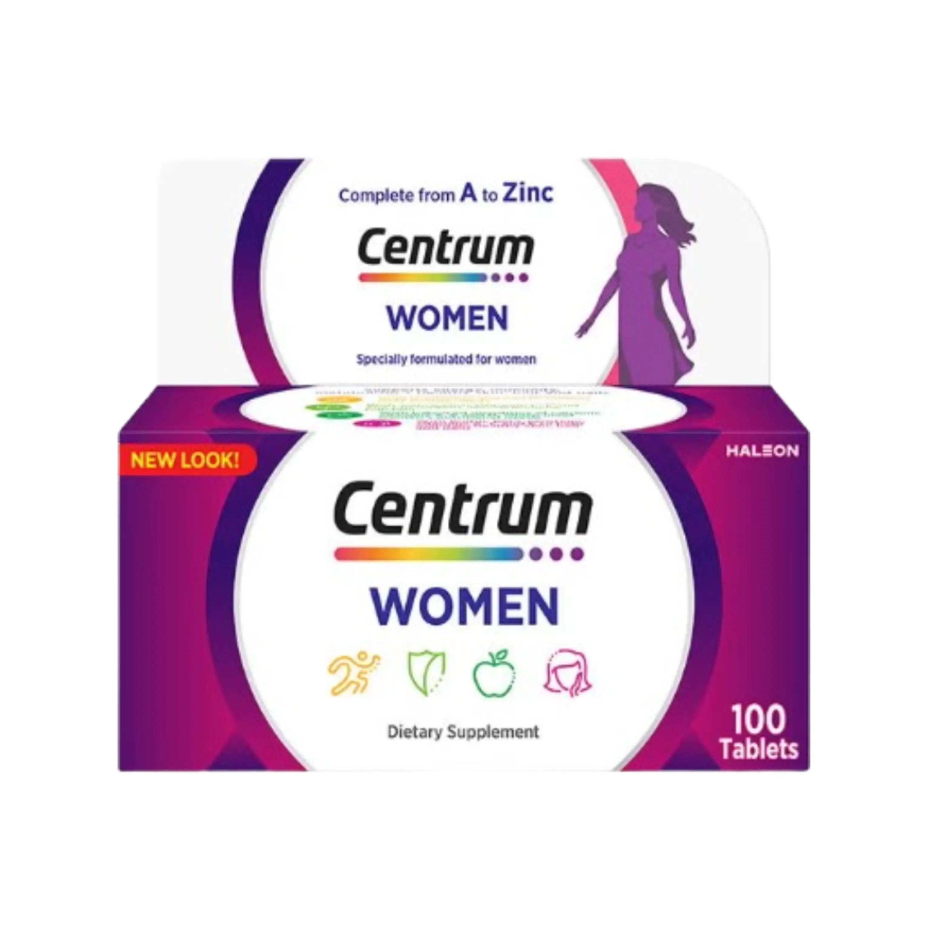 Centrum Multivitamin for Women 100 Tablets