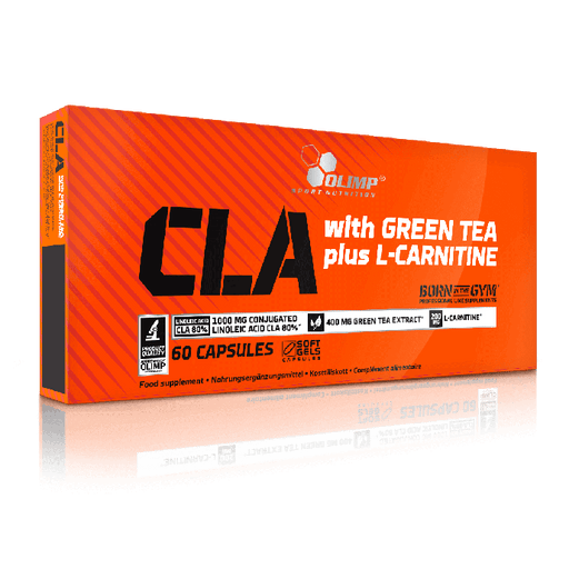 أوليمب CLA الشاي الأخضر + إل كارنيتين 60 كيس