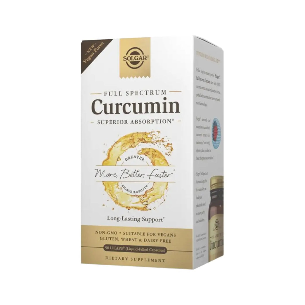 Solgar Full Spectrum Curcumin Liquid Filled Cap 90s