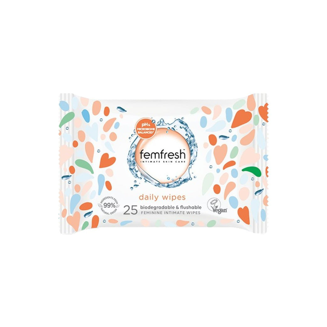 Femfresh Feminine Intimate Daily Wipes 25s