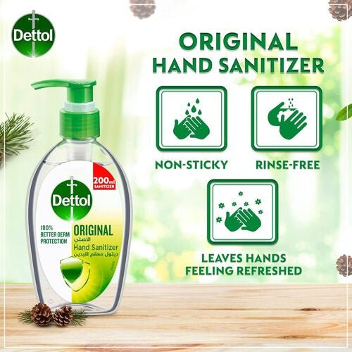 Dettol Hand Sanitizer Original 200ml