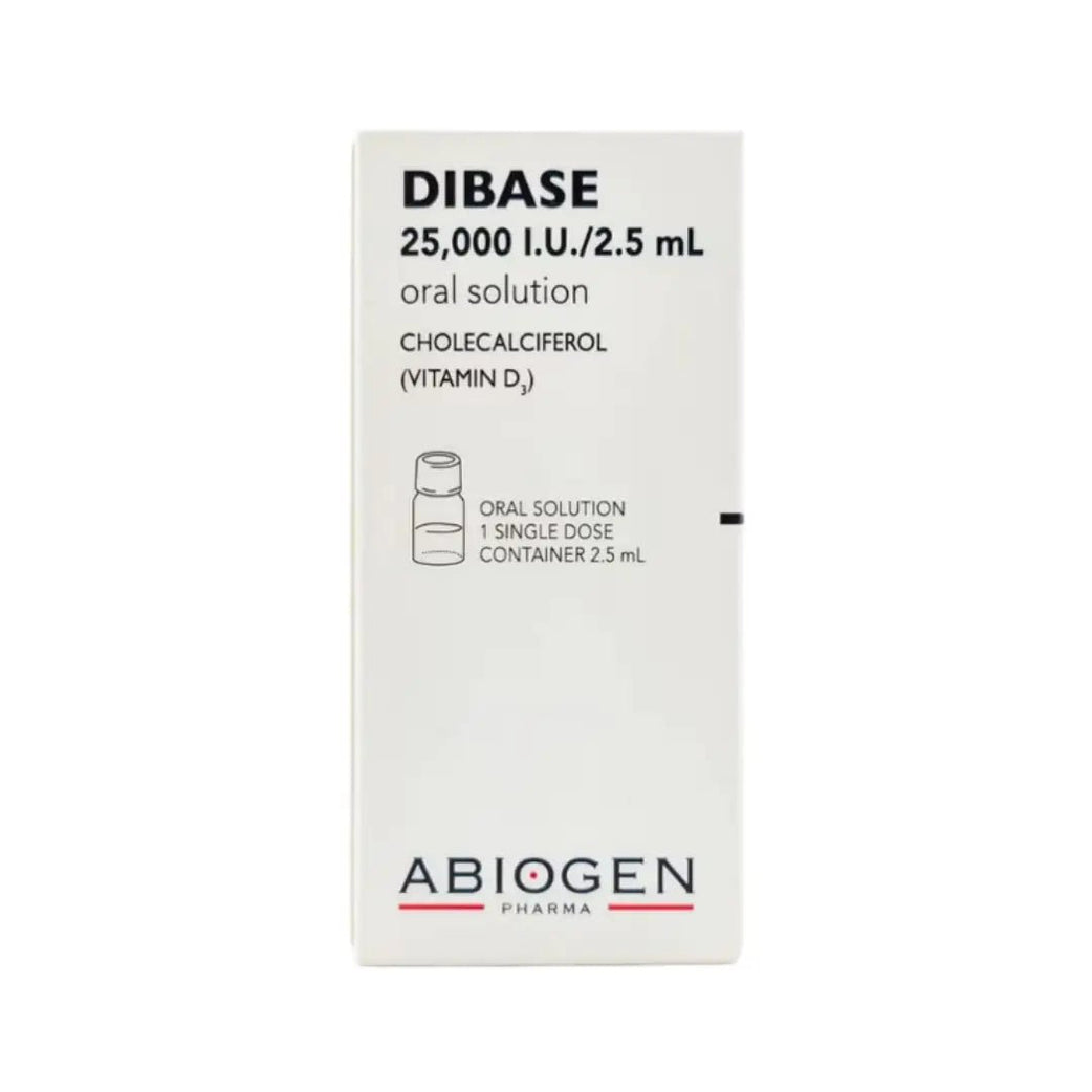 Dibase 25,000IU Oral Solution 2.5ML