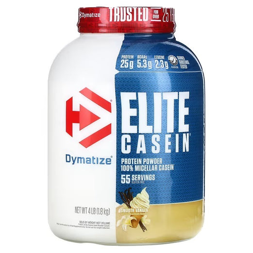 Dymatize Elite Casein 4 Lb, Smooth Vanilla