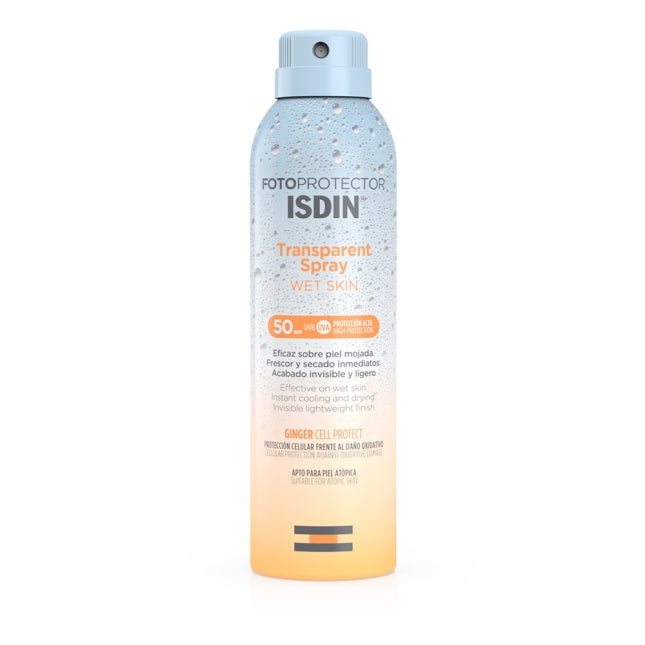 Isdin Fotoprotector Wet Skin Transparent Spray SPF50+ 250 mL