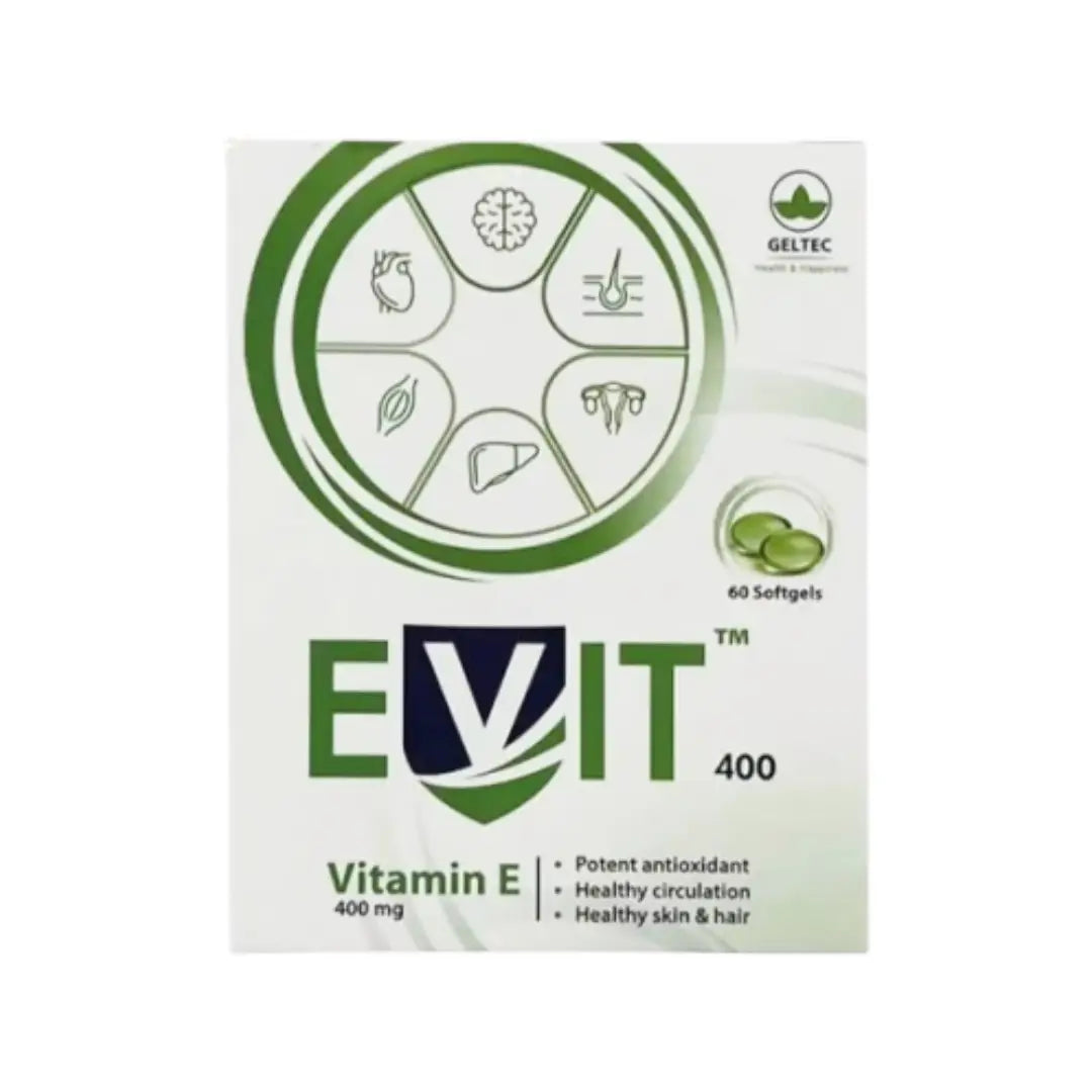 Geltec Evit 400MG Softgel 60s